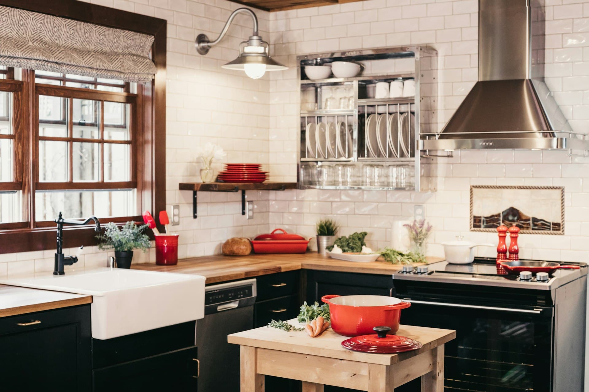 Custom kitchen cabinetry